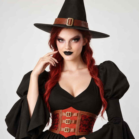Fatos de bruxa para mulher