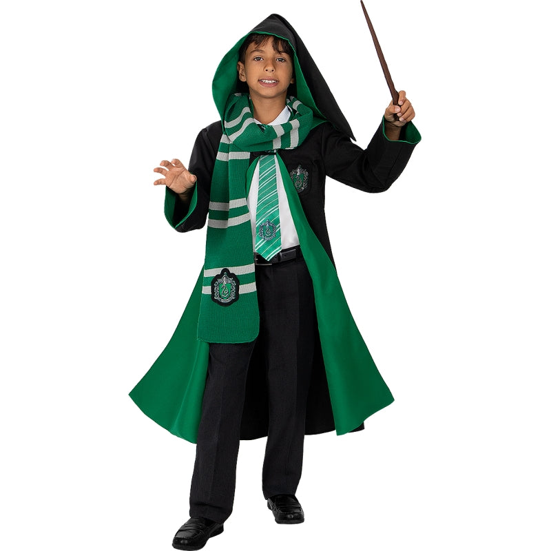 Corbata Slytherin Harry Potter para niños
 Detalle
