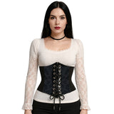 Corset negro adulta