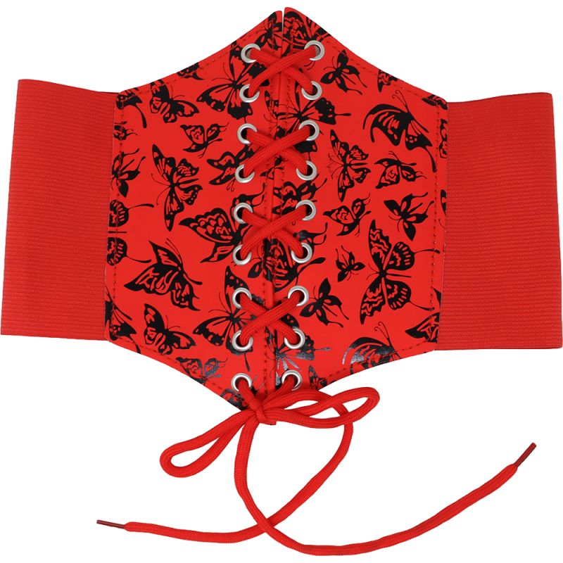 Corset rojo adulta Bis