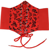 Corset rojo adulta Bis