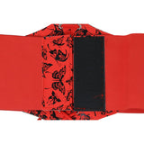 Corset rojo adulta Espalda