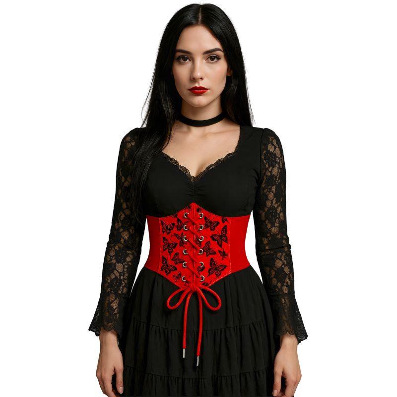 Corset rojo adulta