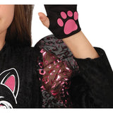 Disfraz de Black Kitty para niña Detalle