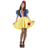 Disfraz de Blancanieves corto Manzana para mujer