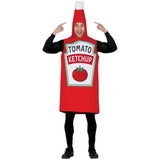 Disfraz de Bote de Ketchup para hombre