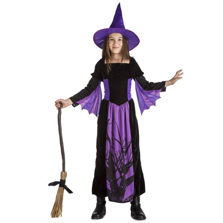 Disfraz de Bruja del Bosque para niña