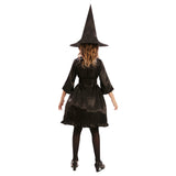 Disfraz de Bruja Perticara para niña Espalda
