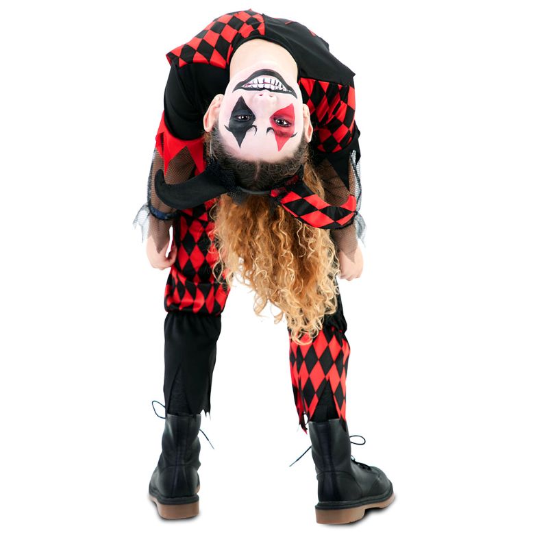 Disfraz de Bufona Siniestra para niña Bis