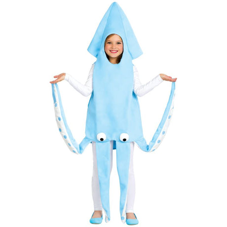 Disfraz de Calamar Azul infantil