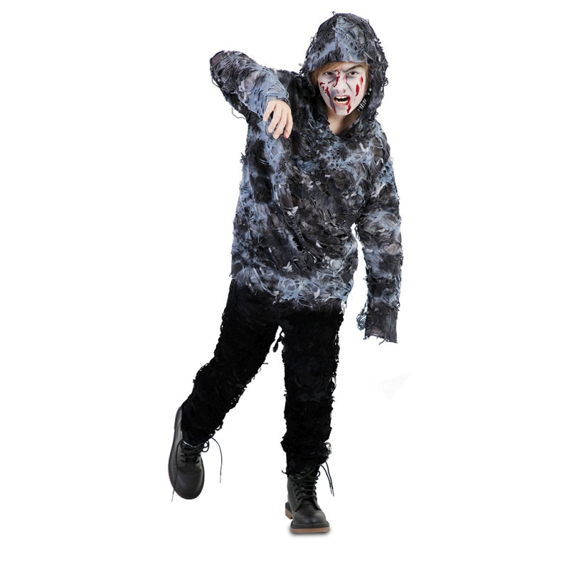Disfraz de Camisa Zombie Harapos para niño