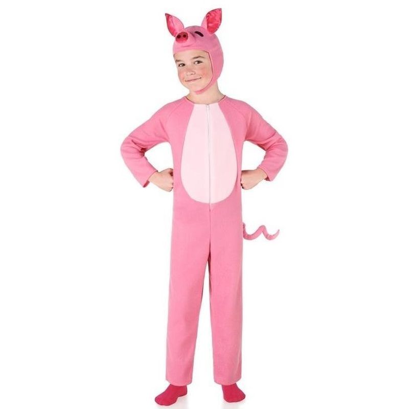 Disfraz Cerdo Granjero Nino Bis