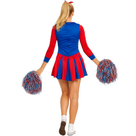 Disfraz de Animadora Cheer para mujer Espalda