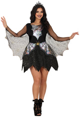 Disfraz de Araña brillante para mujer