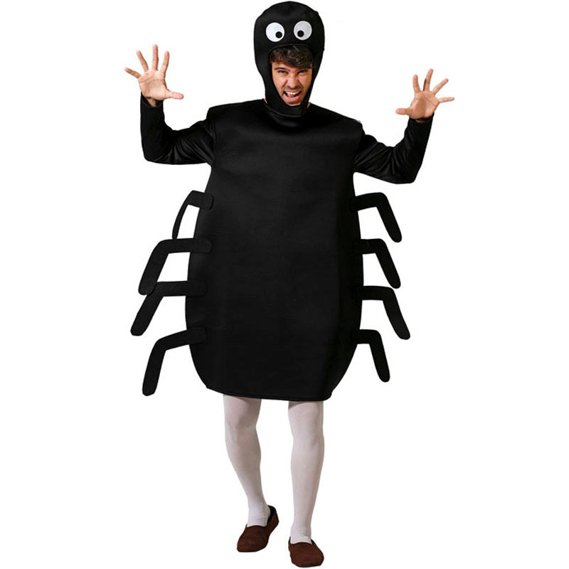 Disfraz de Araña negra adulto unisex