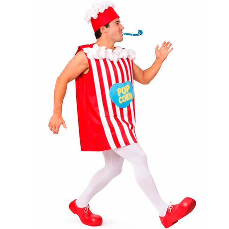 Disfraz de Caja Palomitas para adulto perfil
