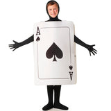 Disfraz de Carta Póker As de Picas infantil