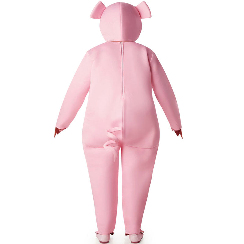 Disfraz de Cerdito gordinflón adulto unisex Espalda