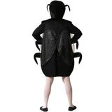 Disfraz de Cucaracha negra adulto unisex Espalda
