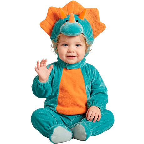 Disfraz de Dinosaurio Triceratops para bebé