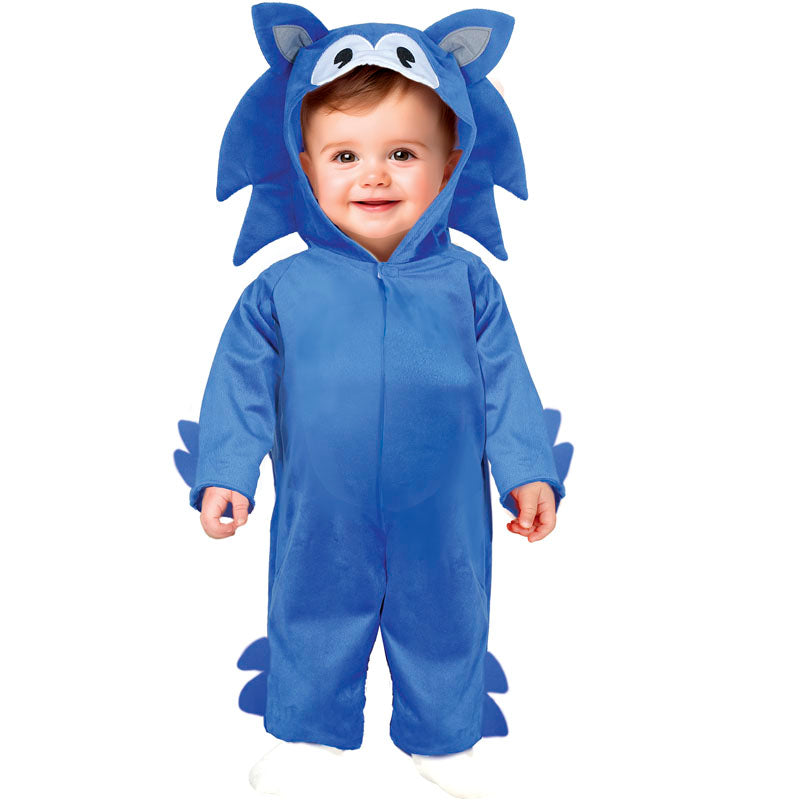 Disfraz de Erizo azul para bebé