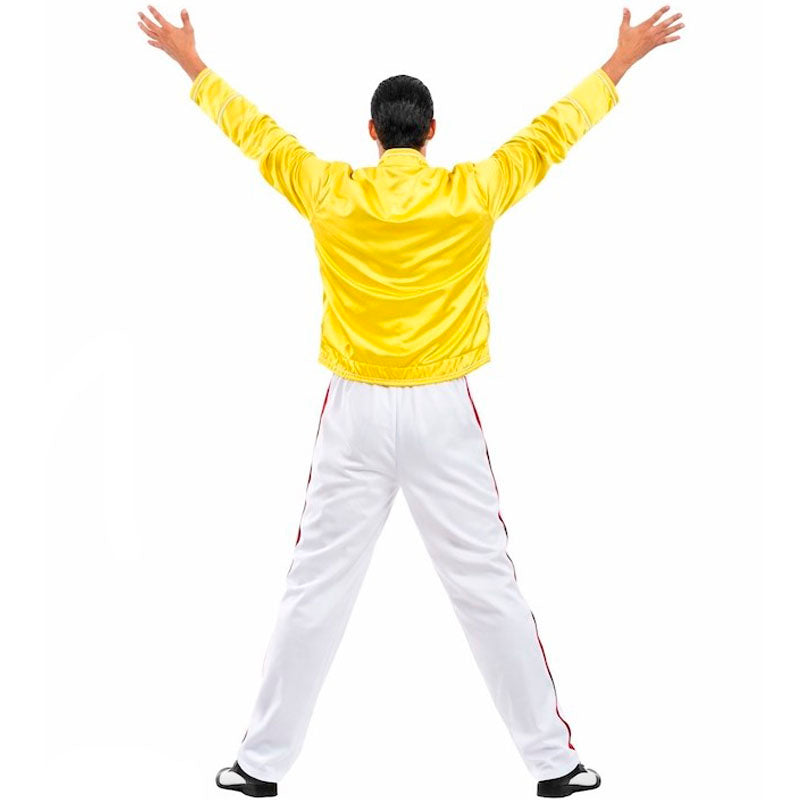 Disfraz de Freddie Mercury para hombre espalda