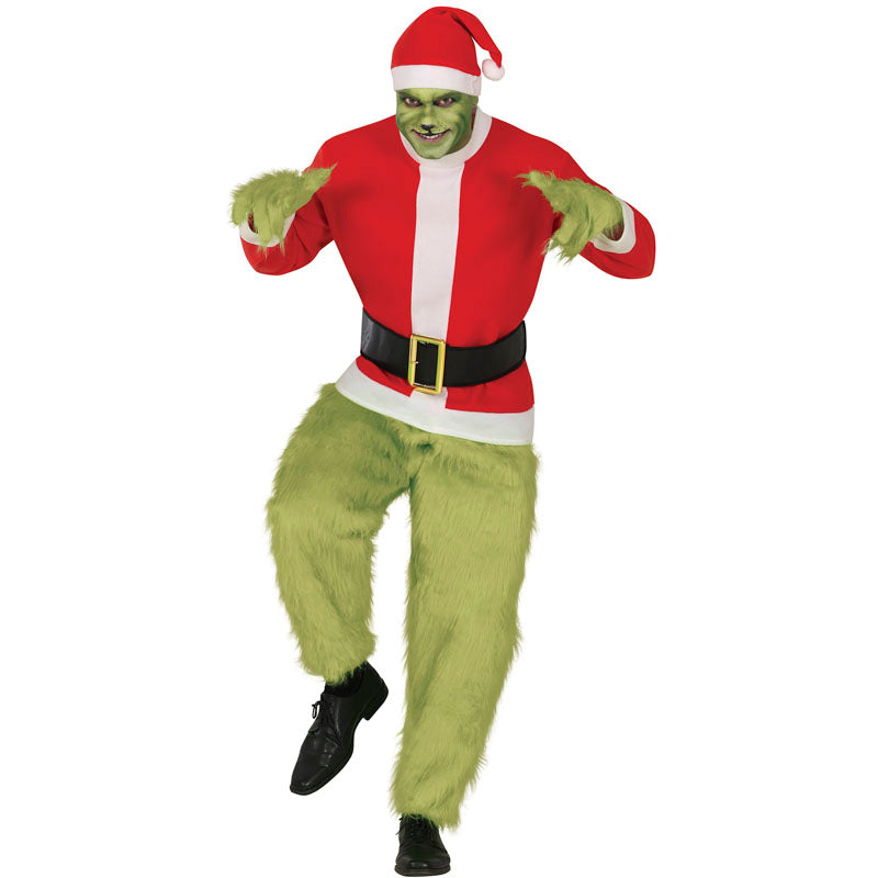 Disfraz de Grinch deluxe para hombre
