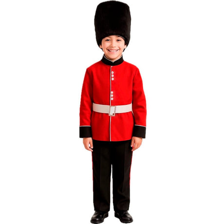 Disfraz de Guardia Real Inglés para niño