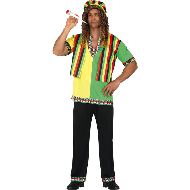 Disfraz de Jamaicano Rasta para hombre
