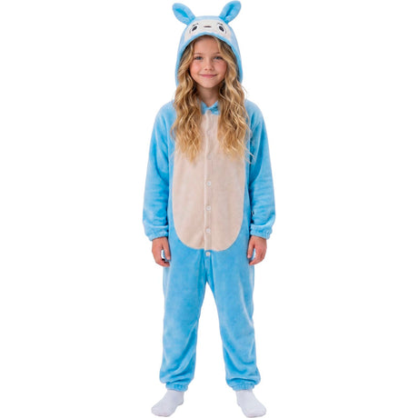 Disfraz de Labubu azul infantil
