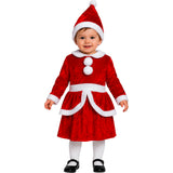 Disfraz de Mamá Noel rojo para bebé