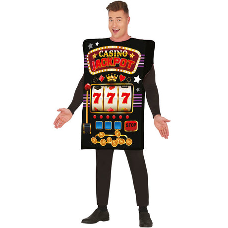 Disfraz de Máquina Tragaperras adulto unisex