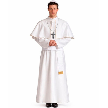 Disfraz de Papa de Roma Francisco para hombre