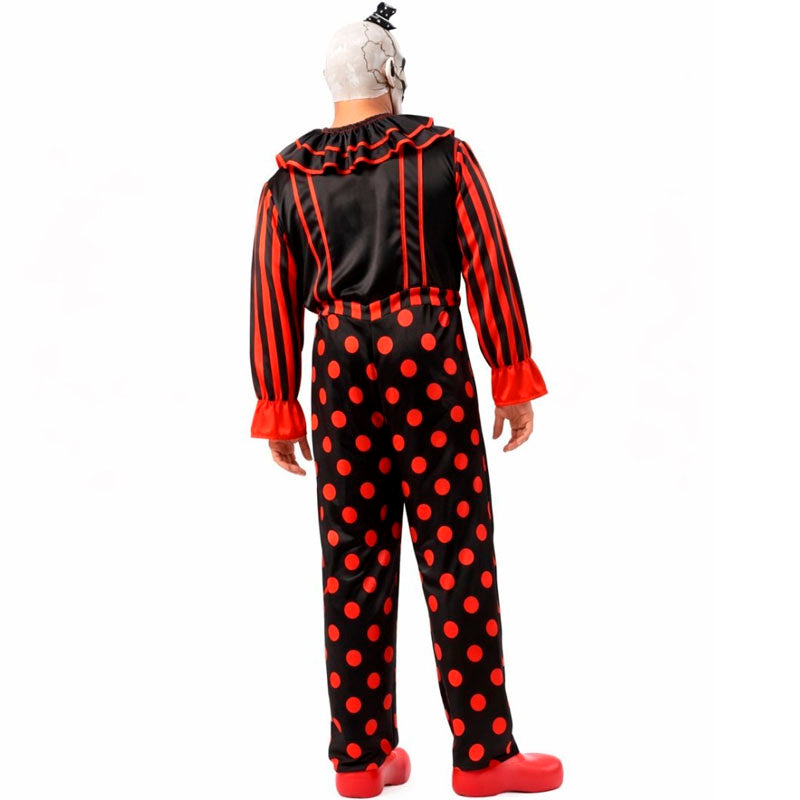 Disfraz de Payaso Killer Clown para hombre espalda