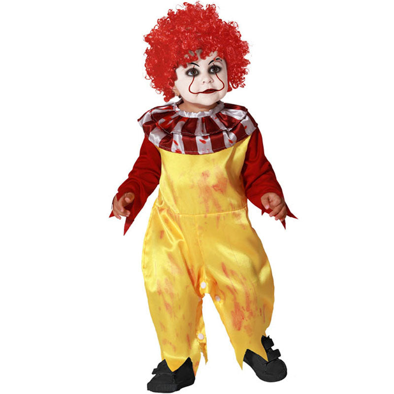 Disfraz de Payaso Mcburguer sangriento para bebé