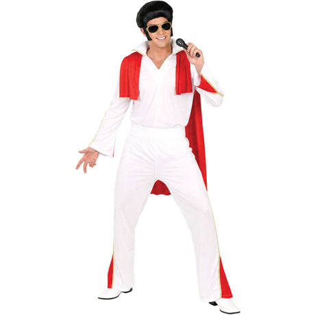Disfraz de Rockero Elvis Presley para hombre