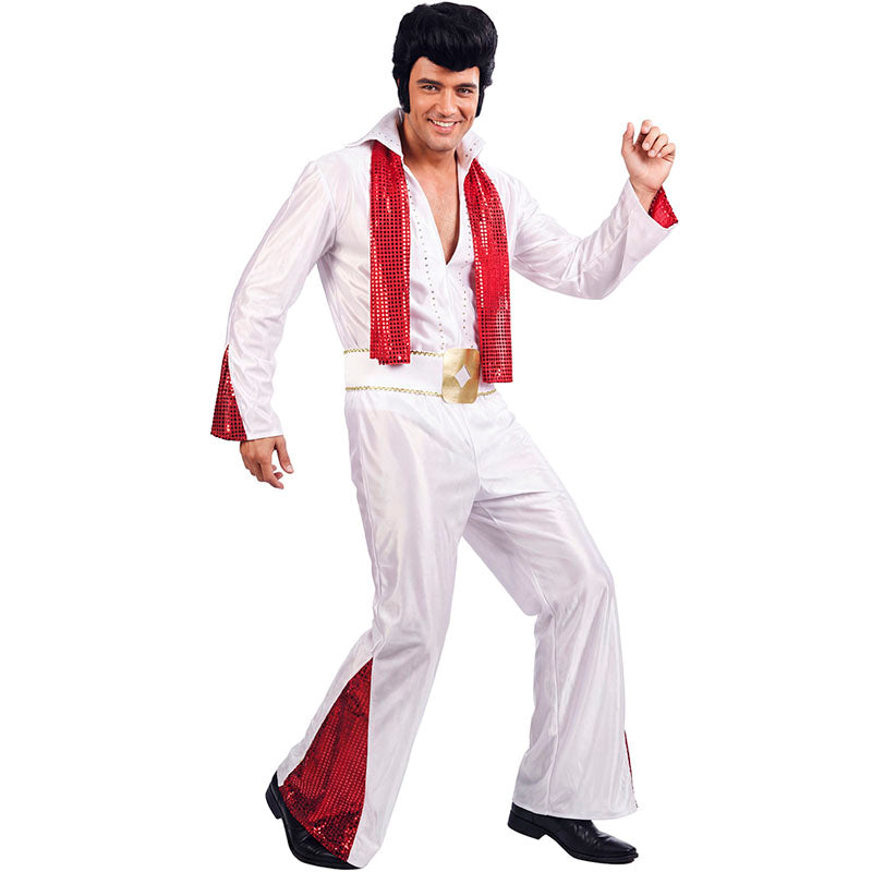 Disfraz de Rockero Elvis perfil