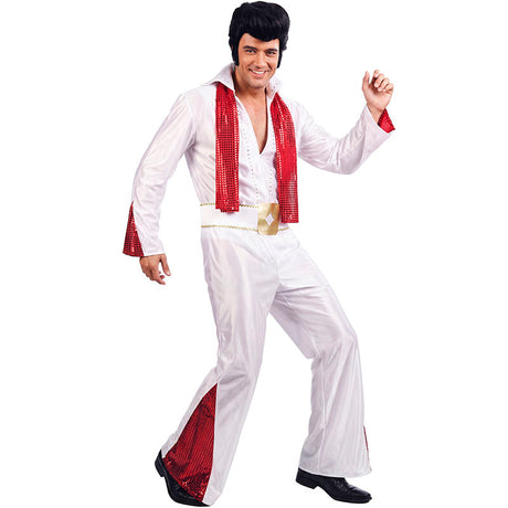 Disfraz de Rockero Elvis perfil