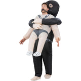Disfraz de Sadomasoquista hinchable para hombre