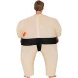 Disfraz de Sumo hinchable infantil Espalda