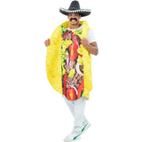 Disfraz de Taco Mexicano adulto unisex