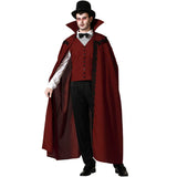 Disfraz de Vampiro burdeos para hombre