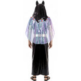 Disfraz de Dios Anubis negro para hombre Espalda