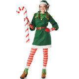 Disfraz de Elfa Dulce Navidad para mujer