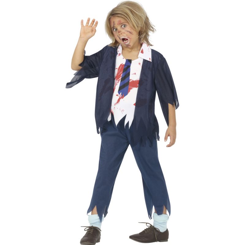 Disfraz de Estudiante Zombie Terror para niño