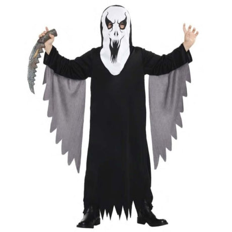 Disfraz de Fantasma Negro para niño