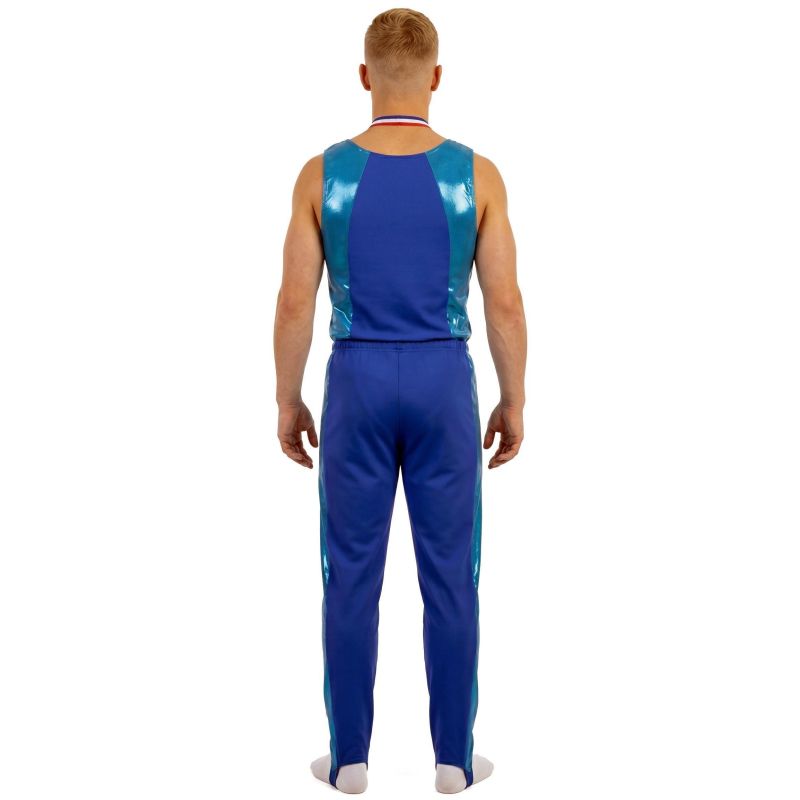 Disfraz de Gimnasta Olímpico para hombre Espalda