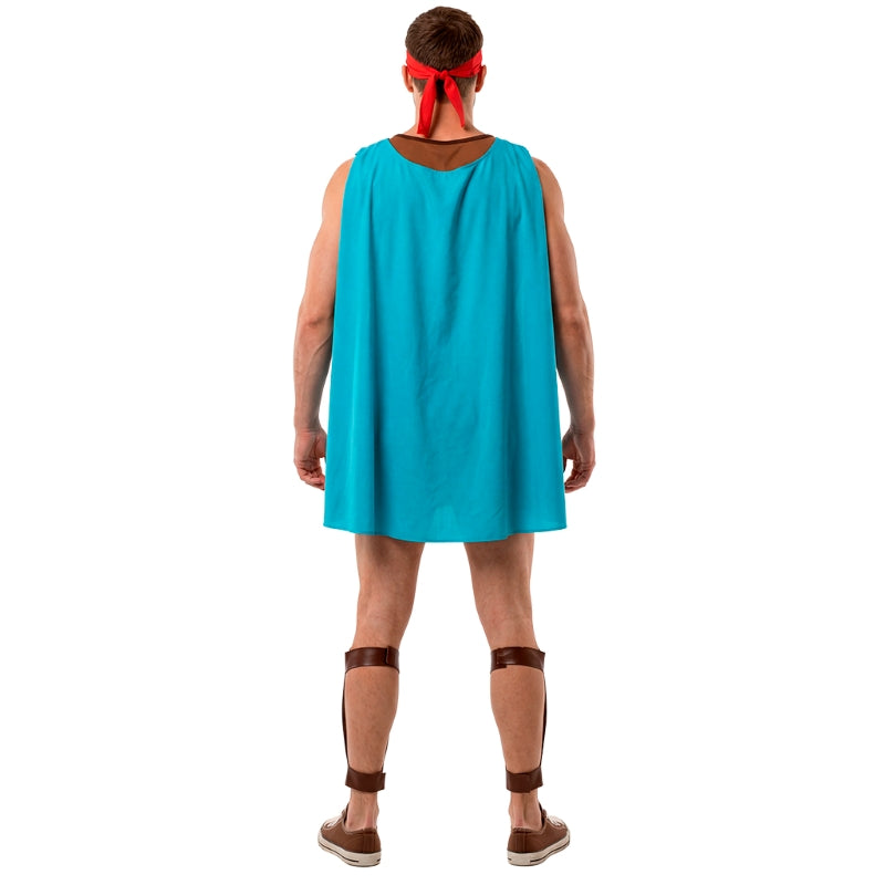 Disfraz de Hércules para hombre Espalda