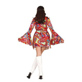 Disfraz de Hippie Pacifista para mujer Espalda