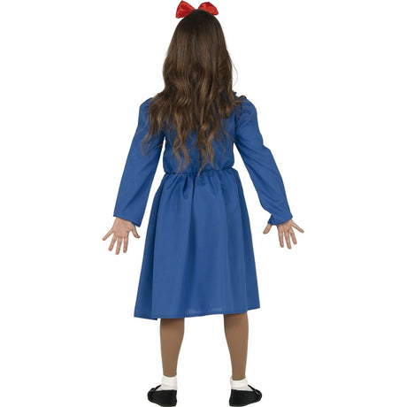 Disfraz de Matilda para niña Espalda